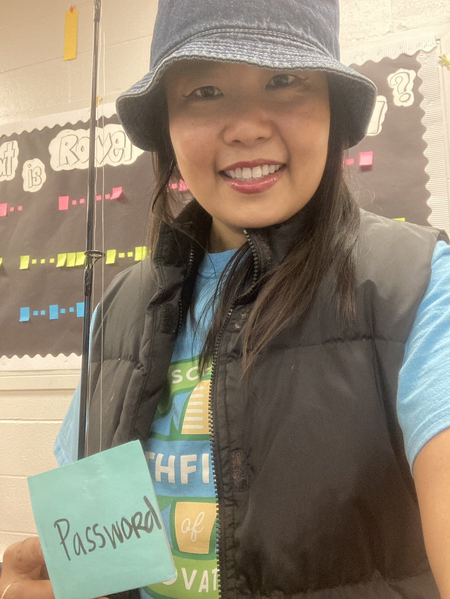 jackietalkthai's tweet photo. Keep your passphrases strong and private or Iβll catch it! #cyberphishing #JCPSDigIn #JCPSPath #CSforAll https://t.co/CZH5oohCp7