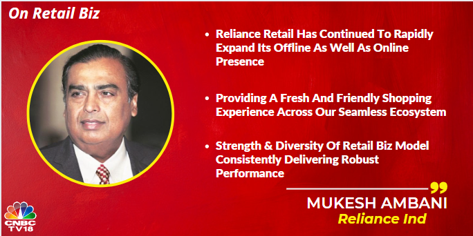 CNBCTV18Live's tweet image. #MukeshAmbani On O2C Biz: #O2C performance is strong  - led by strong growth in fuel demand -despite volatility in energy markets.

However, he adds, weak global demand &amp;amp; supply overhang continued to impact downstream margin

#RILQ2 #2QWithCNBCTV18