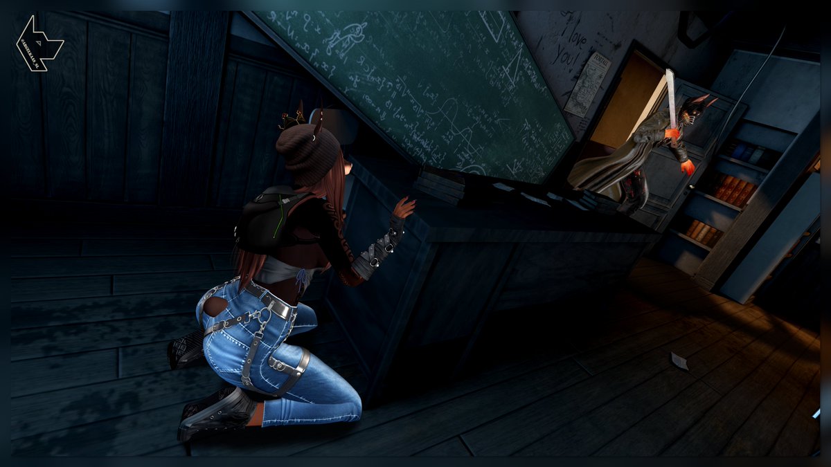 Part 3 "Hunt". 
"Come here, girl! Your friends are already waiting for you!" 

🔪&amp;📸: <a href="/ArgelKaas_SL/">Argel Kaas</a>
🐕: <a href="/SieraDark/">Siera Dark 🇷🇺</a>

#sfw #SecondLife #furry #furrysl #slfurry #furryfandom #secondlifefurry #SL #furrysecondlife