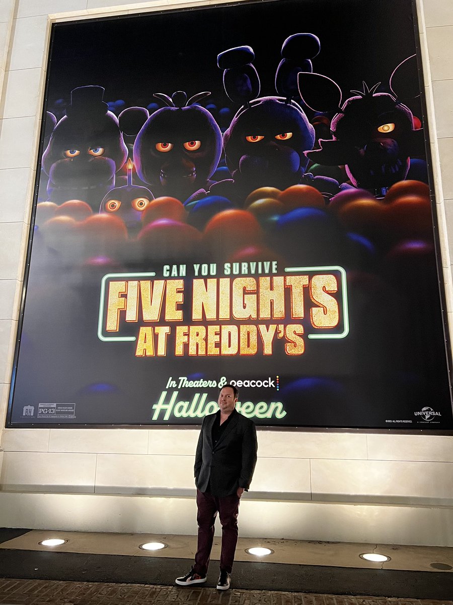 ChrisHWarner's tweet photo. To my FNAF FANS the day is finally here!! 

Which puppet is your favorite?’ #fnafmovie https://t.co/Hn0yzGn5sT