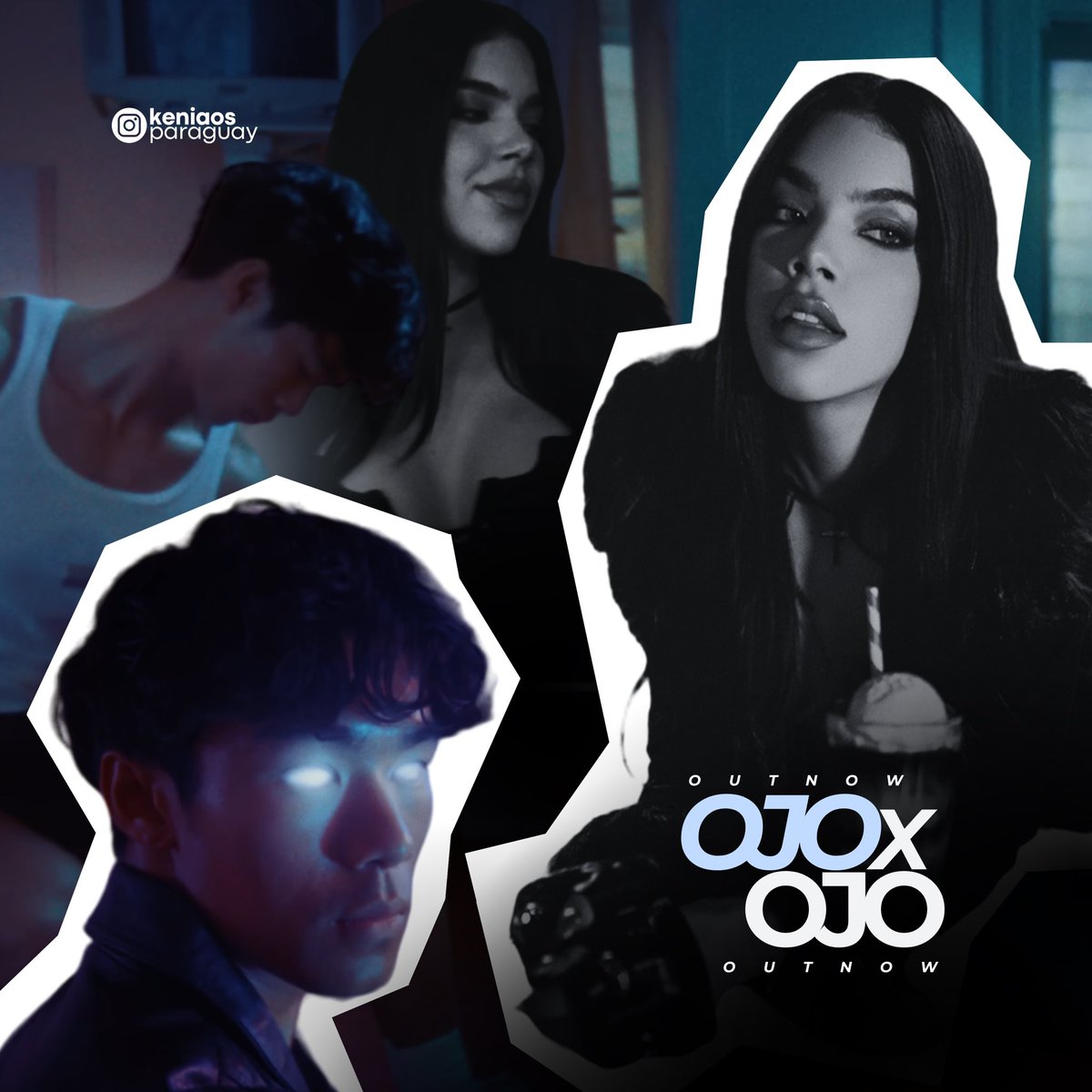 KeniaOsParaguay's tweet photo. — “OjoxOjo” el nuevo sencillo de @KeniaOS ya se encuentra disponible en todas las plataformas digitales. 🐇👁️ https://t.co/3FrqQFSVmT