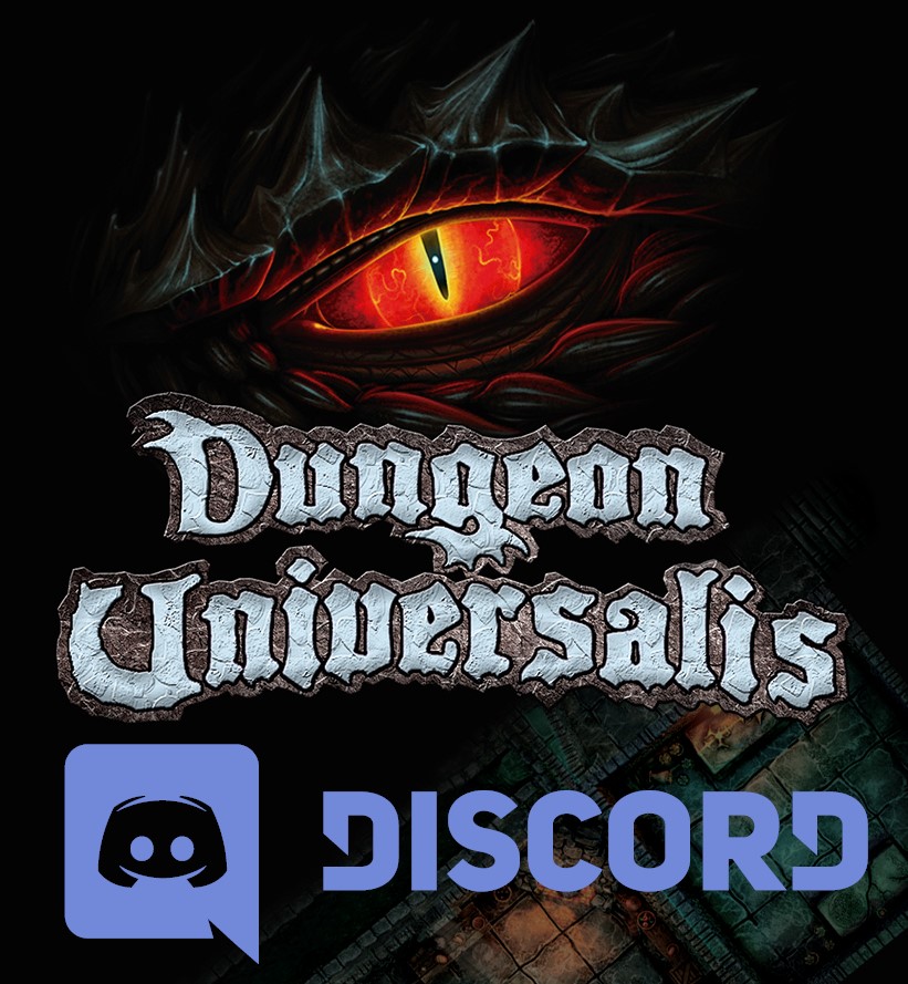 📣We are pleased to announce... the launch of our official Dungeon Universalis &amp; World of Arasca Discord!🎉⚔️🛡️🔮🏹🎉

discord.gg/9d4pJTwFnm