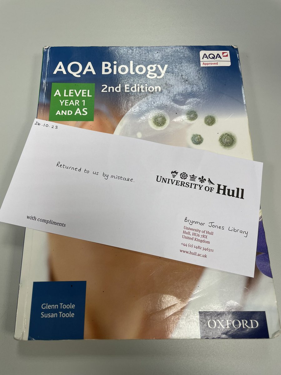 .<a href="/HullUni_Library/">Hull Uni Library</a> are such good eggs. Thank you! X