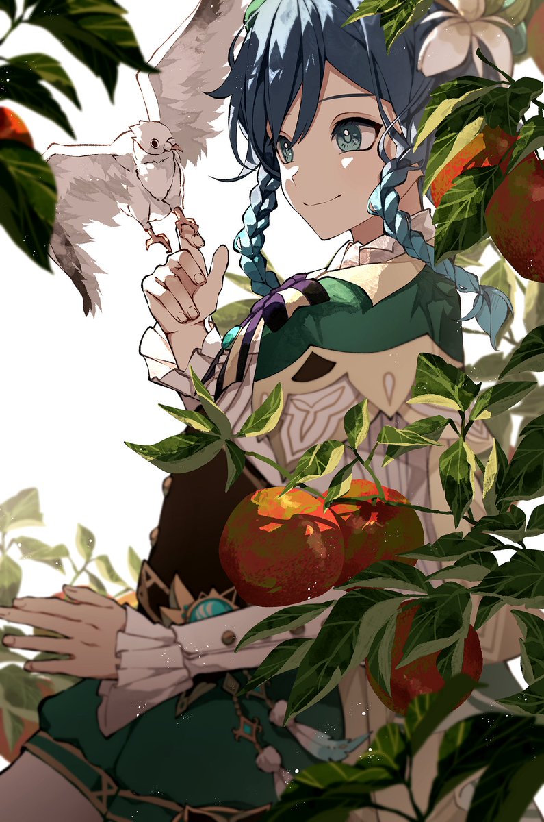 cha_hanare's tweet photo. 🍎🍎🍎
#ウェンティイラストコンテスト 
#GenshinImpact https://t.co/dk9atebs87