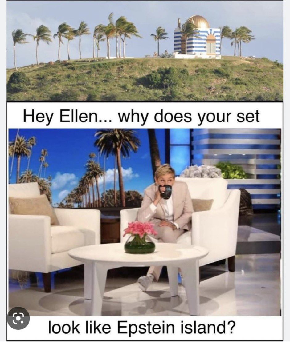 CTheoryHunter's tweet image. Ellen Degenerate