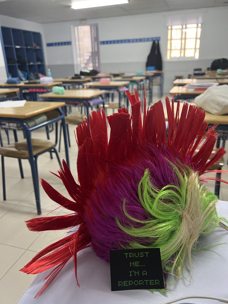 _rosarubio's tweet photo. La #fakenew #desinformació i jo ja estem a punt per una nova sessió de #PremsaEscoles de @periodistes_cat a #SantJaumelesHeures https://t.co/mvi8TLucgx