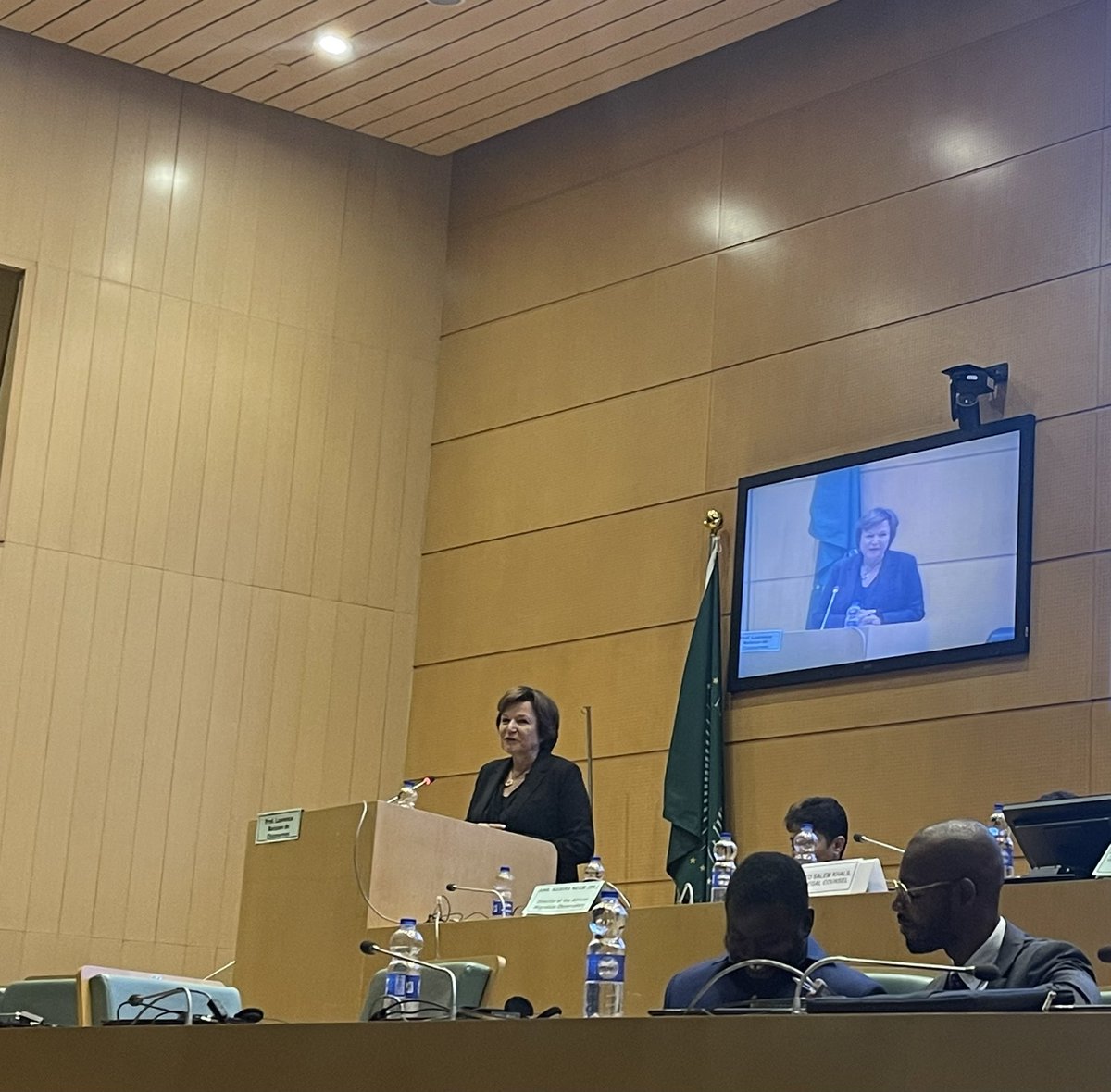 Our keynote speaker, Prof Laurence Boisson de Chazournes, highlights cooperation as a central concept in the governance of global commons. She also emphasizes the need for transparency and accountability in the context of climate change.