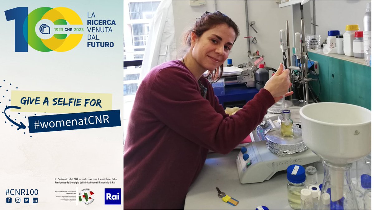 📢#Meet Chiara Santillo! She is a Post Doctoral Research Fellow #Cnr_Ipcb. She studies #nanocomposites materials for the development of sustainable functional materials.

Every day should be #womenscienceday!

#CNR100 #WomenScienceDay #womenatCNR 
1/2
<a href="/CNRsocial_/">CNR Consiglio Nazionale delle Ricerche</a>