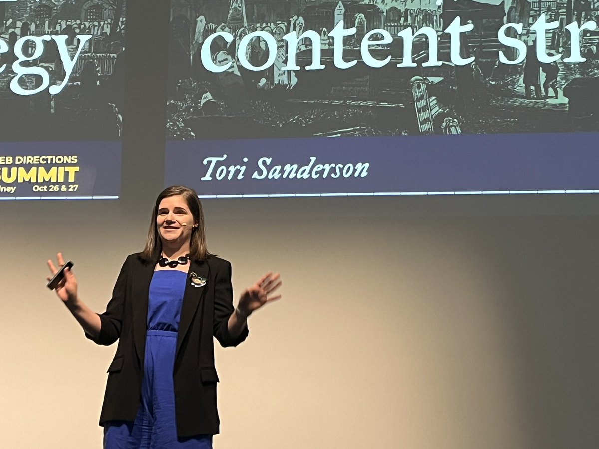 toristreet's tweet image. Content strategy is dead, long live content strategy. gamma.app/public/Content…

TL;DR we keep forgetting our purpose is to create great products not great content strats. Do the work that matters, which is helping orgs sustain content quality! #webdirections