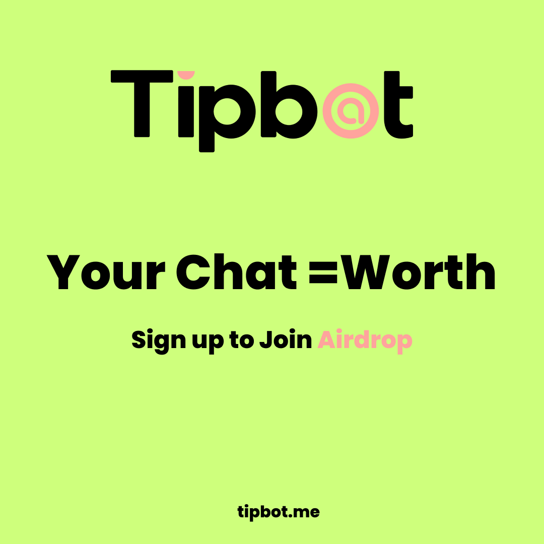 TipbotMe's tweet photo. GM
Engage in larger groups = more points. 
The first 5 mentions in each group👥 and the first 50 across all groups grant you points daily. 
👇Get chatting 🗨️, start earning 💰💎https://t.co/KRz053wKep https://t.co/V8Amx4LFUP