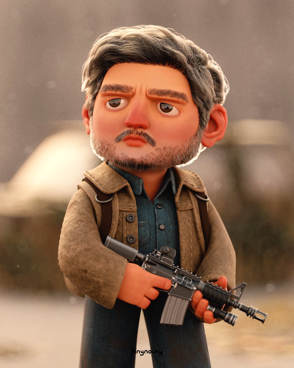 tinynocky's tweet photo. except for colour grading, it was entirely made in blender #TheLastOfUs #b3d #tinyeyeb3d https://t.co/ZtYmC1cdLc