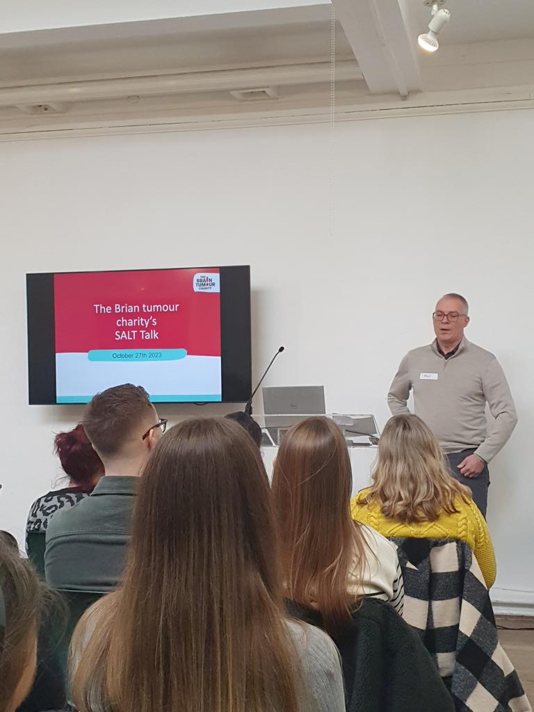 @PalCareCEN @BrainTumourOrg Thank you so much for inviting us it is always a pleasure to come & support your events. Our lovely Involvement Champion Phil A sharing his patient journey @EngagementHc