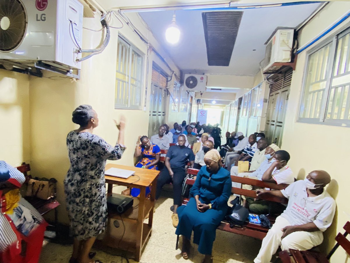 AHF Uganda Cares tweet media
