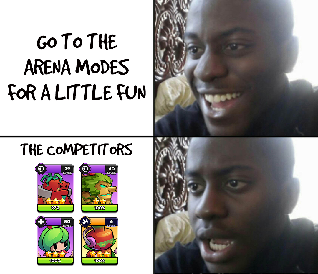 😘 Go to the Arena for a little fun 
But it turns out... 
Not that fun 😳😳

#PlantEmpires #Play2Earn #GameFi