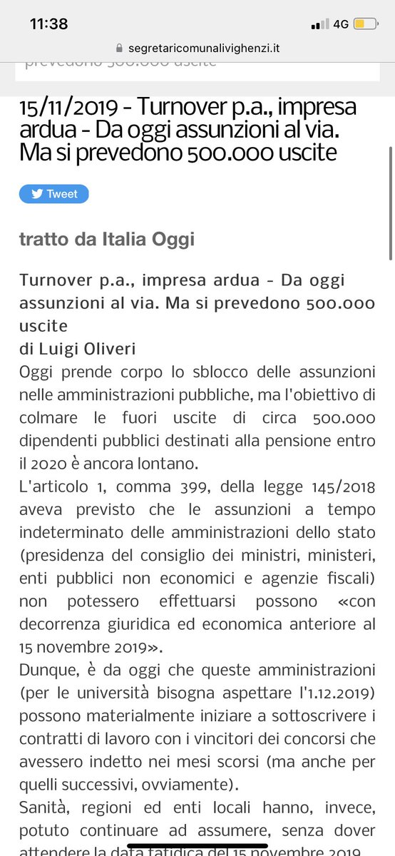 Mario8011993's tweet photo. Nel 2019 c’è stato lo sblocco del Turnover e per reclutare velocemente il personale è stato poi  bandito il Concorso Unico. La platea di idonei è voluta per attingere e far risparmiare soldi e tempi. Ne tenga conto per il bene della PA.
@Paolo_Zangrillo 
@FunzPub 
#idoneicufa https://t.co/x8iYEXa2xf