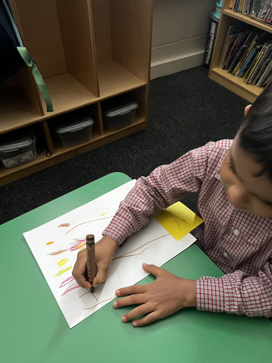 Yesterday, we went on a fun adventure to observe trees, collect tree artifacts that have fallen to the ground and they created an observational drawing of the trees they saw on their nature walk.
#OTES #Preschoolrocks