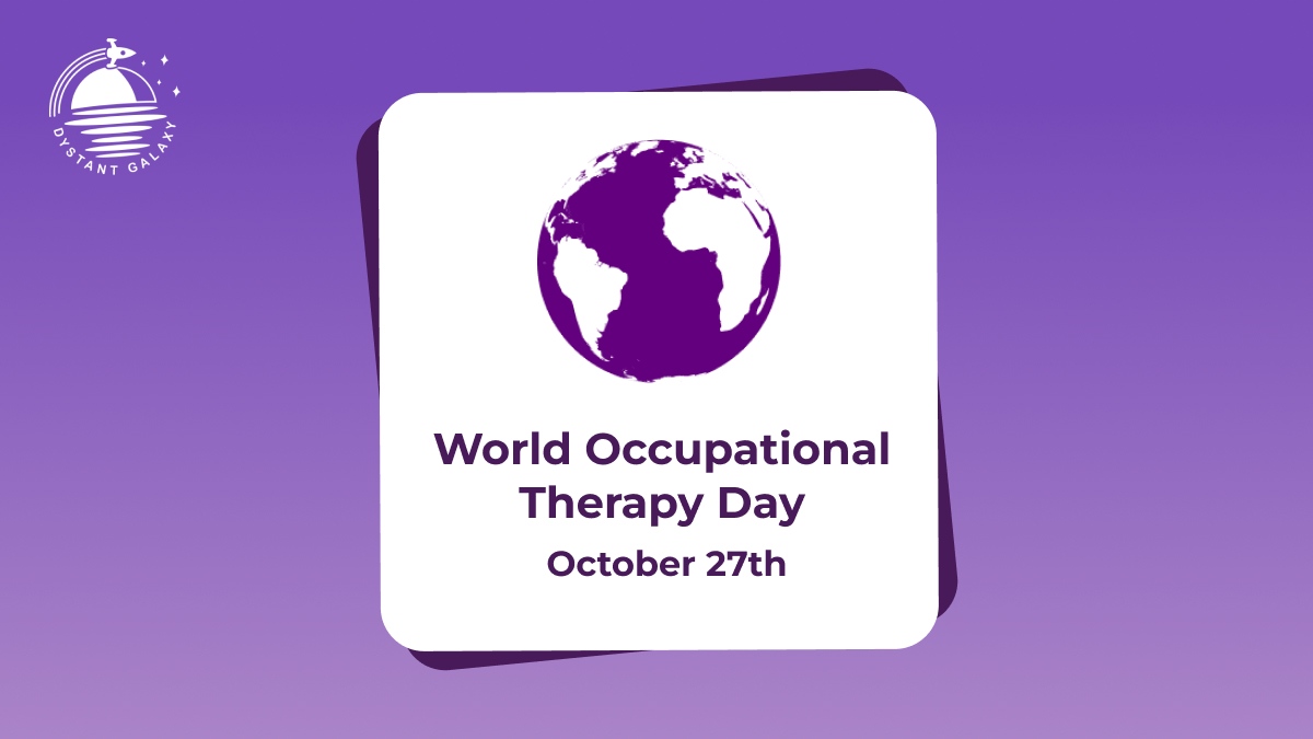 DystantG's tweet photo. Happy World Occupational Therapy Day to all the amazing Occupational Therapists around the world!

Did you know that the Dystant Galaxy app gives you access to different occupational exercises everyday, augmenting the crucial work of OTs.

#dyspraxia #dystantgalaxy #OTexercises https://t.co/Egb8Jdiz0K