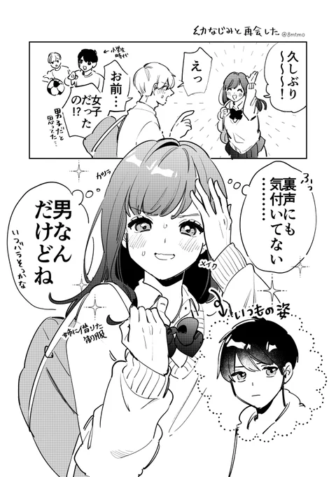幼なじみの男子と再会したら実は女子だった をやりたかった男子