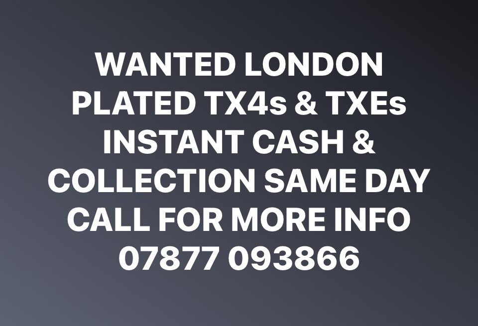 _Danny_J_Smith_'s tweet image. #TX4 #TXE #LEVC