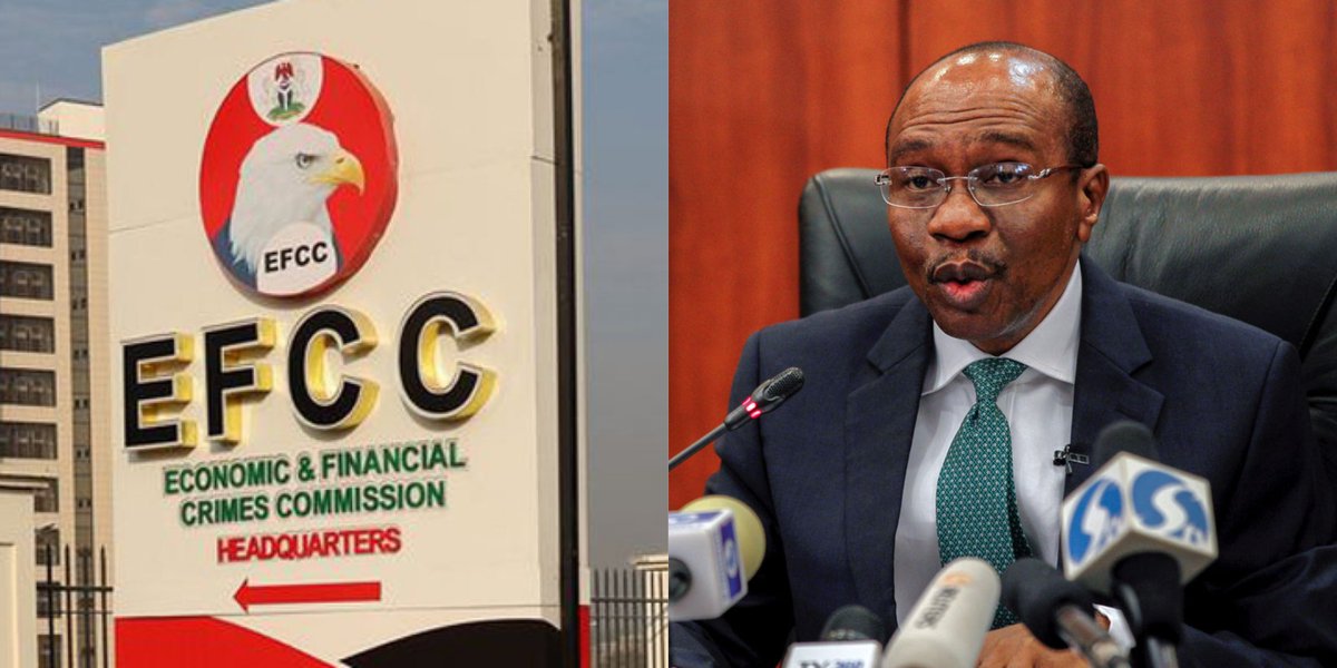 EFCC Has Arrested Ex-Central Bank Gov, Emefiele Immediately After His Release By DSS