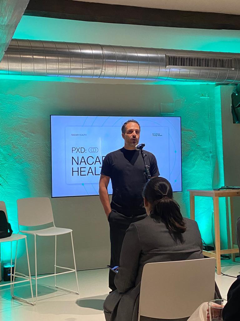 Nora_Health_'s tweet photo. π Nora Health at the kick-off of Nacar Health (@nacardesign), a fusion of design and health. @carlosmictusvh, co-founder of Nora, drives integration in key projects like TRUSTroke. How many truly useful apps do you have on your phone?π #NacarHealth #DesignandHealth #NoraHealth https://t.co/LYvvIWmX6o