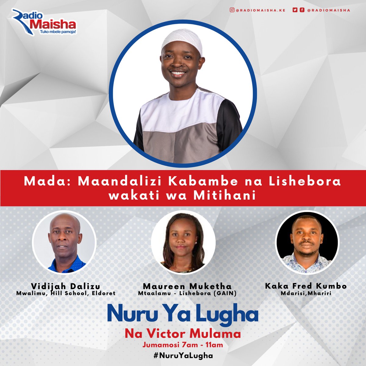 Leo hii kwenye Nuru Ya Lugha! #NuruYaLugha