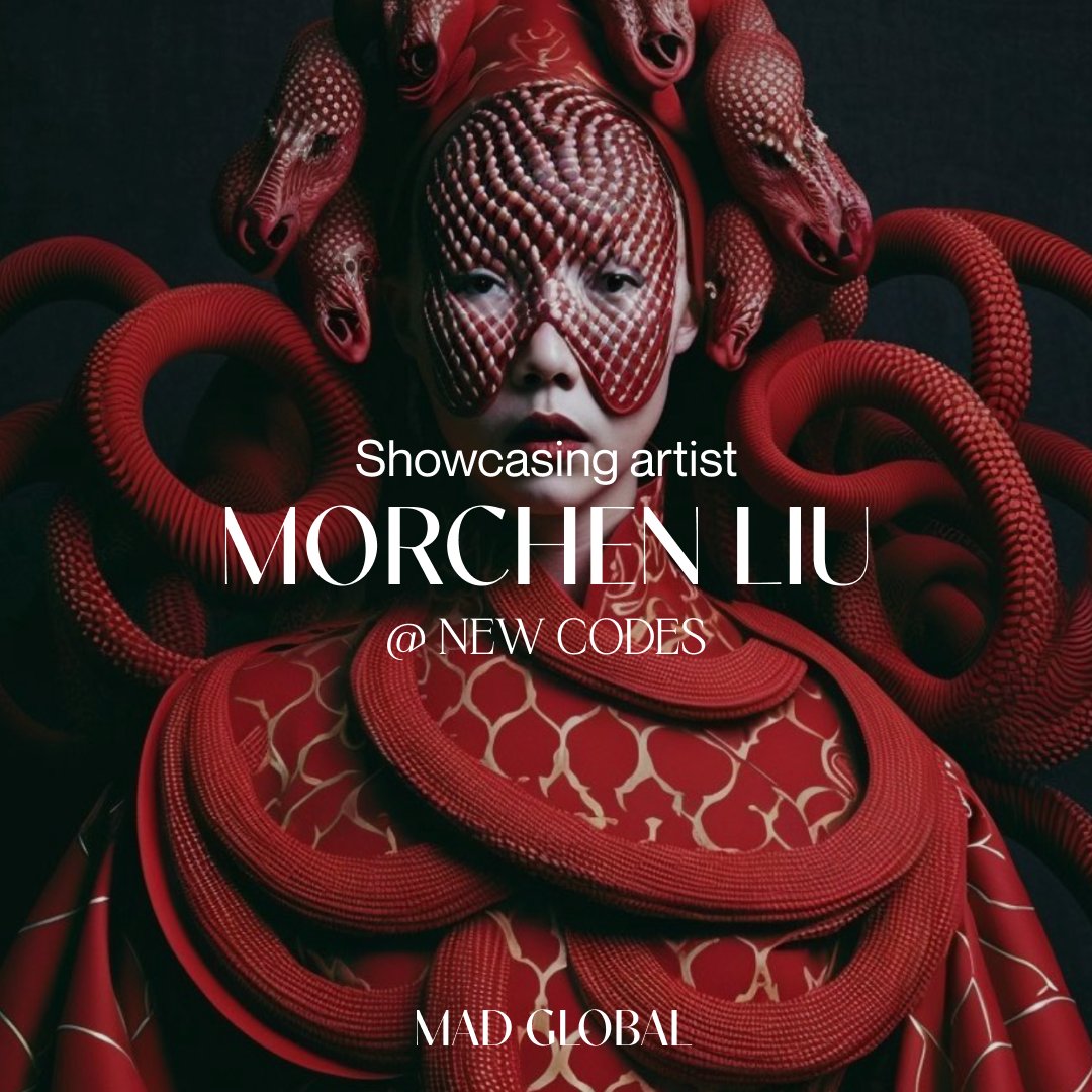 Come see <a href="/Morchenliu/">Morchen</a>, who will be showcasing their work at <a href="/xnewcodes/">New Codes</a> on the 30th &amp; 31st of October at the <a href="/rigb_venue/">Royal Institution Venue</a> in #London!           

We hope you will join us! Expect some magic 💫

Tickets are still available with preferable rates at futureplus.xyz/newcodes