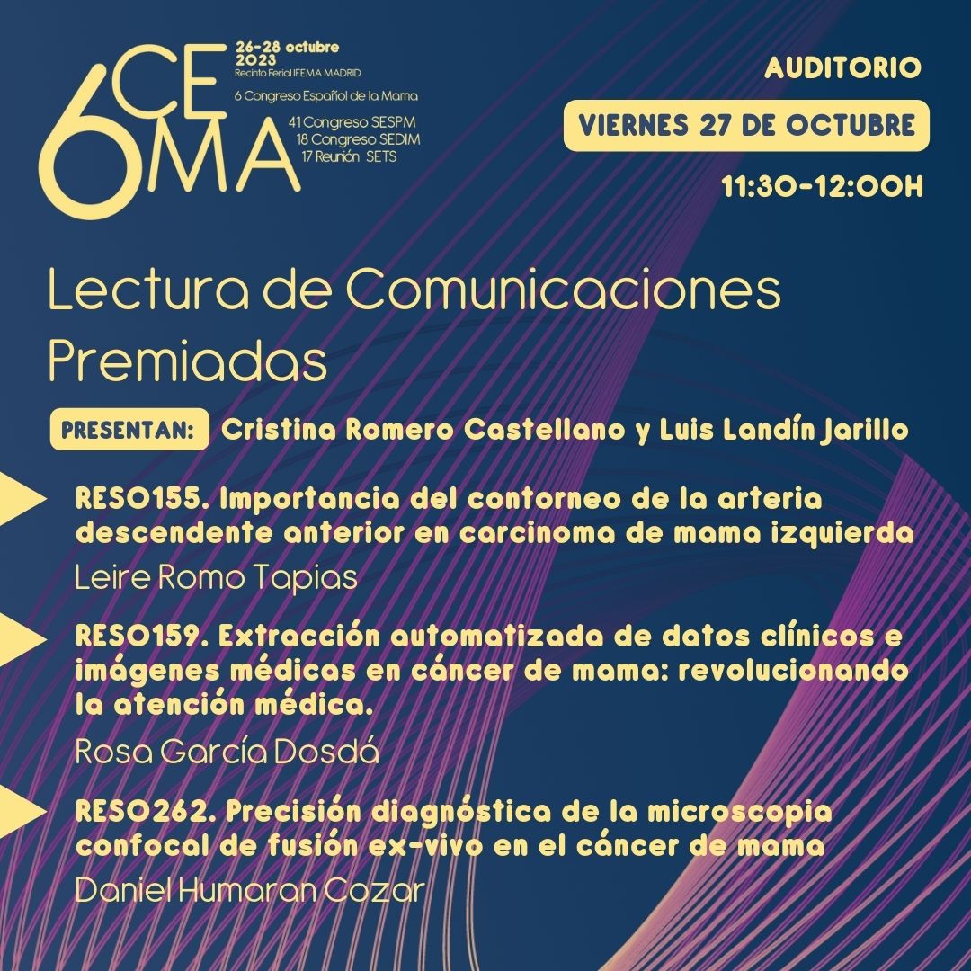 8º Congreso Español de la Mama tweet media