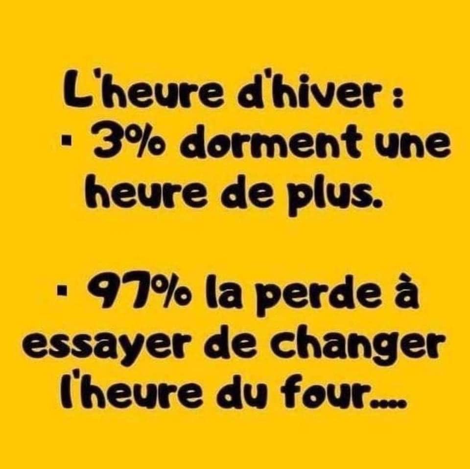 Vous voulez garder l'heure d'hiver ou l'heure d'été ?