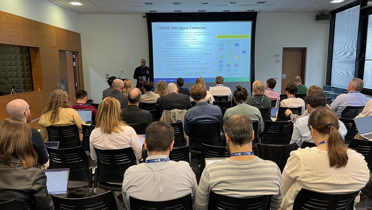 Today Jesus Ruiz has presented the #FIWAREDataSpaceConnector, which brings response to organizations that look for a #dataspace connector that aligns with #DSBA technical convergence recommendations and latest #EU #DigitalID recommendations.
(1/2)