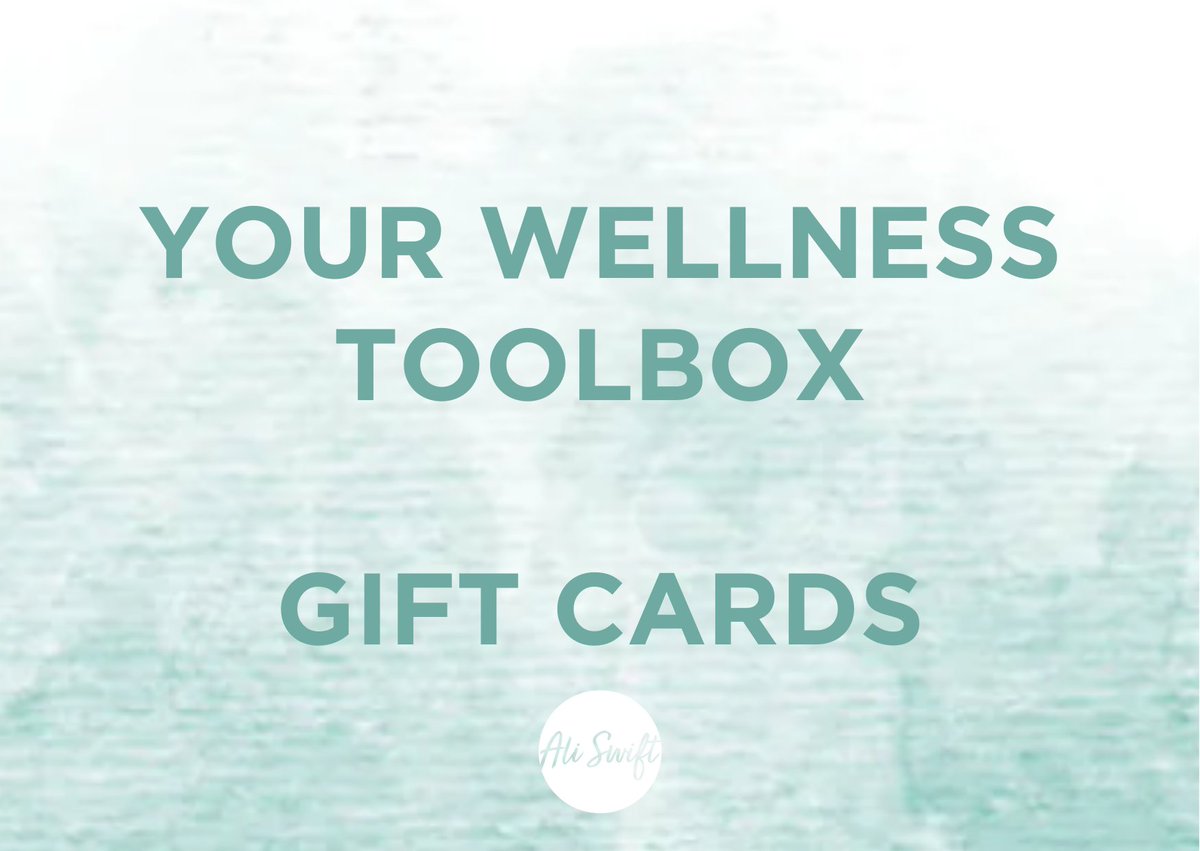 Ali Swift Gift Vouchers are a wonderful #gift for your friends, family, and colleagues.
Vouchers can be redeemed against any Ali Swift wellness tools, products, and services online when purchased or booked directly from the Ali Swift website aliswift.co.uk

#giftcards