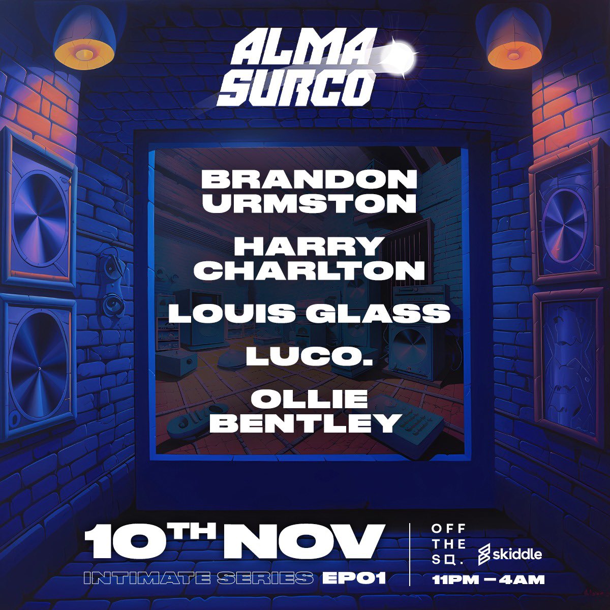 Intimate Series - EP01 🎞️

We are happy to be inviting back our close friend Ollie Bentley and also rising star Brandon Urmston for the first episode of our intimate series. 

We have just released a limited amount of £6 payday tickets! 🎫🫵🏻

skiddle.com/whats-on/Manch…