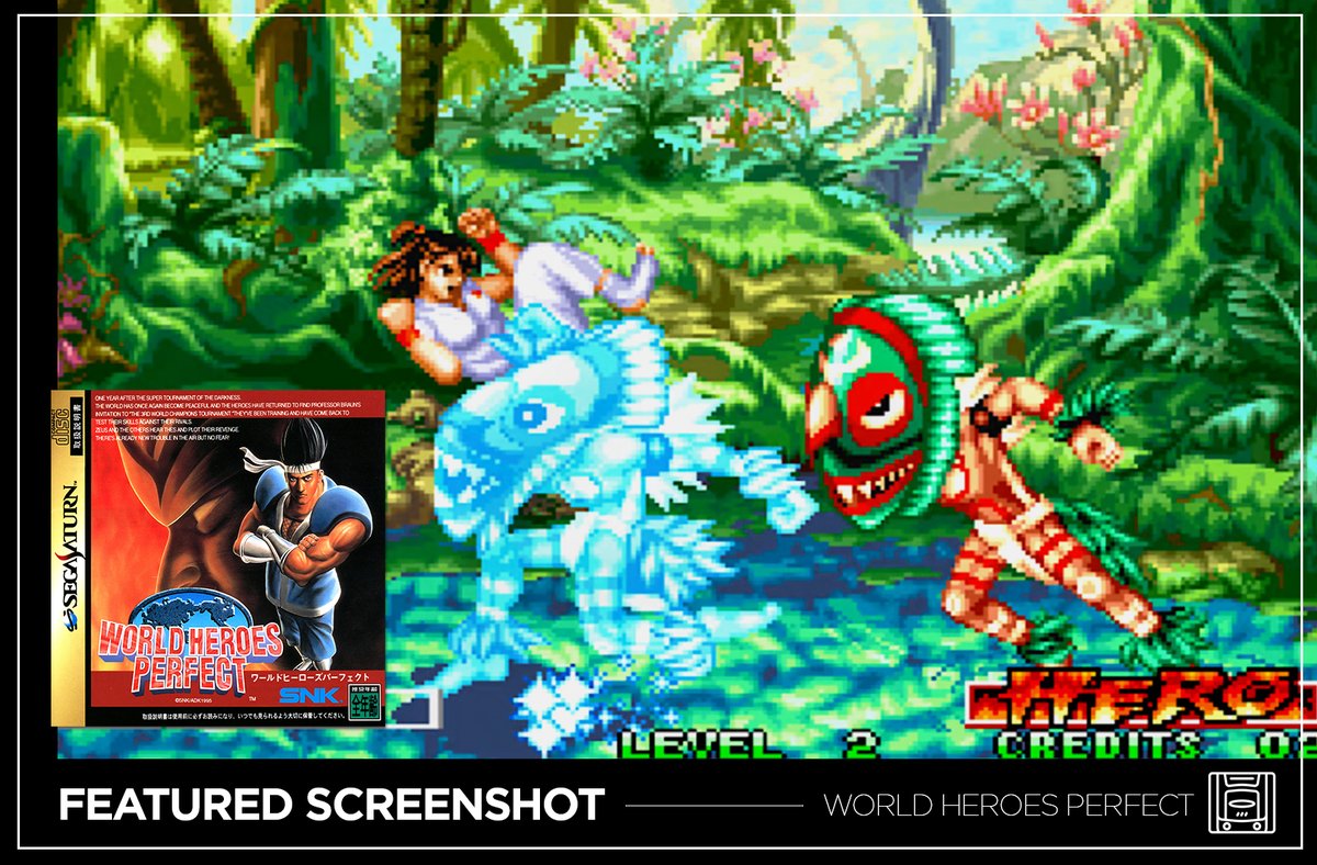 Mark1982G's tweet photo. [Featured Screenshot] - 🖼️#⃣1⃣9⃣
World Heroes Perfect /
ワールドヒーローズパーフェクト
Sega Saturn - Japan
SNK
🗓️Release Date - Aug 9, 1996

#Sega #SegaSaturn #WorldHeroes #SNK #8Bit #16Bit #Arcade #Retro #RetroGaming #ShareYourGames #FeaturedScreenshot https://t.co/JgPLoyNbWI