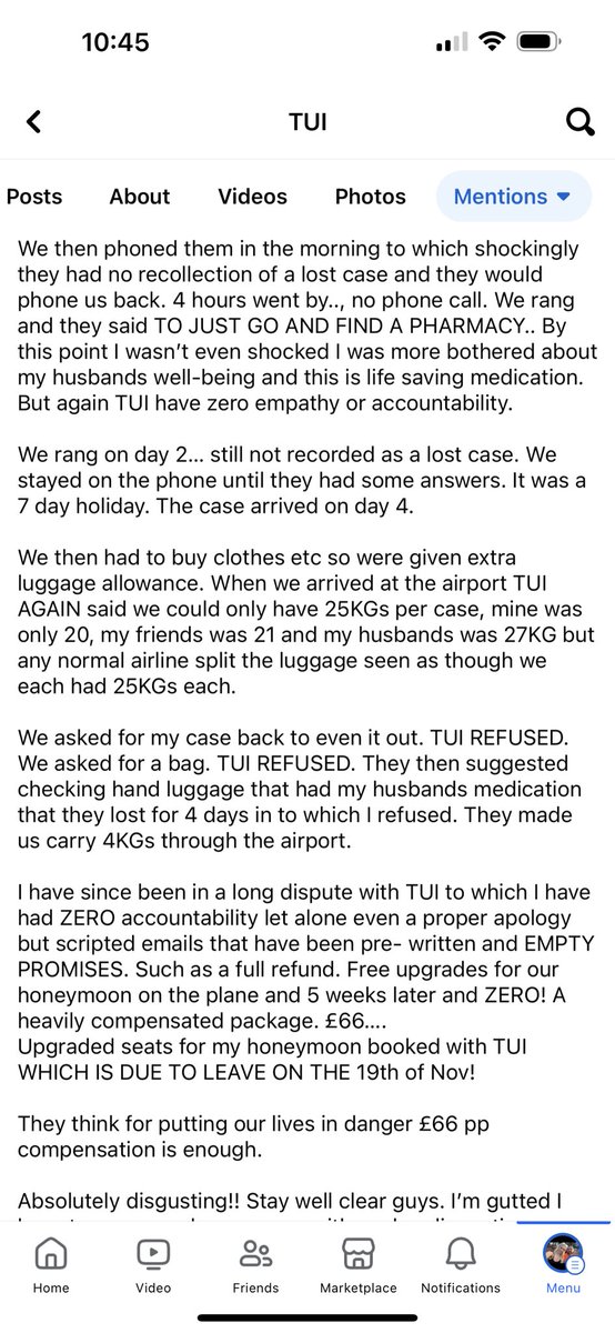 CharlotteyP's tweet photo. @TUIUK @GBNEWS @GMB @MENnewsdesk #tui #travelnightmare #TUI #GMB #BBC #GBNewsRadio https://t.co/H0YM8zxPSY