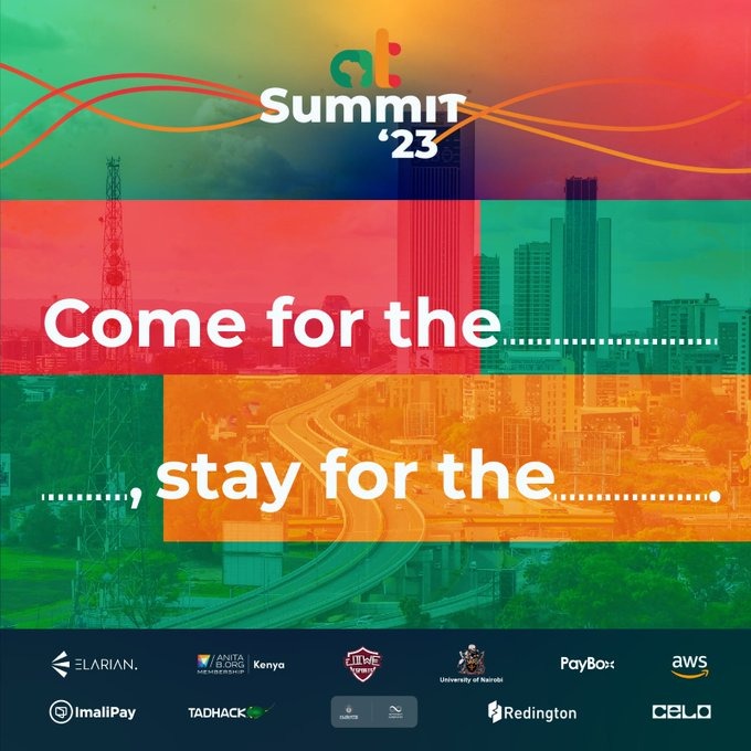I_am_sulumeti's tweet photo. Come for the innovation, stay for the connectivity,
@Africastalking
@UoN_Engineering @UONFST #ComeForTheCode #StayForTheVibes #ATSummit, #BuildWithAT, #WeLoveNerds, #WeAreUON #SiNiUoN https://t.co/a15EBuOFTu