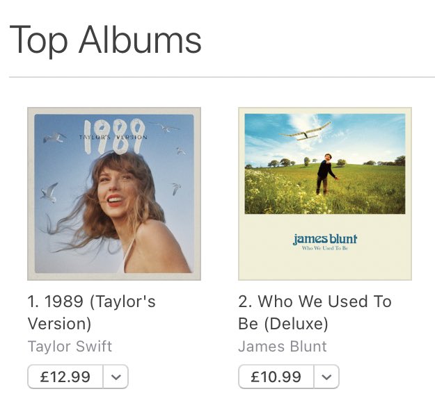 JamesBlunt's tweet image. Though mine is cheaper,
I still won’t beat’er.