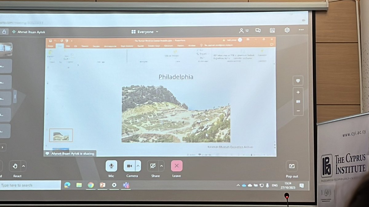 Romanbioarch's tweet photo. Dr. Ahmet Aytek shares information about the skeletal collections in Philadelphia and Sbide #ICORB2023 #romanbioarch 💀🇹🇷🦴 https://t.co/WXYYANSWXq