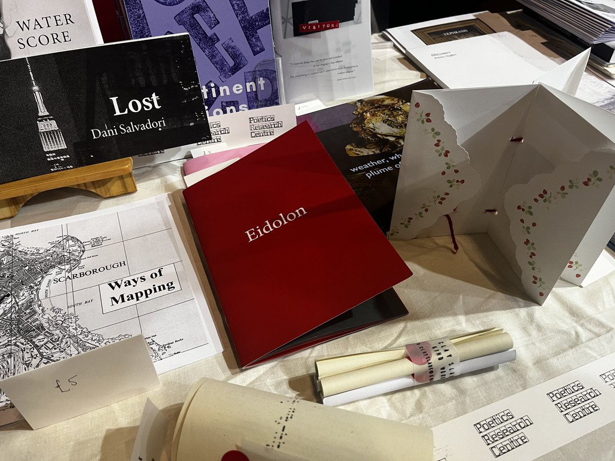RHUL Poetics Research Centre (@poeticsresearch) on Twitter photo Set up and ready at <a href="/SmallPublishers/">Small Publishers Fair</a> 💕 Set up and ready at <a href="/SmallPublishers/">Small Publishers Fair</a> 💕