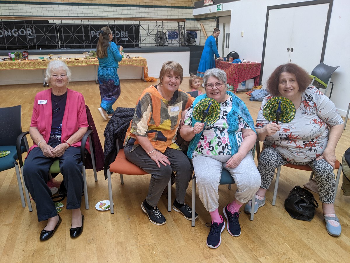 Huge thanks to <a href="/sohankailey/">Sohan Kailey</a> who came along to Stirchley Baths for our 'Chai Dance' where we swapped our usual Ballroom for Bhangra and had a Bollywood Brunch. Amazing energy from the whole group! <a href="/MusicforDemUK/">MusicforDementia</a>  <a href="/FundTnl/">TNLCommunityFund</a>  <a href="/SellyOakNNS/">Selly Oak Constituency N’hood Network Scheme (NNS)</a>
