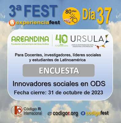mcopes1's tweet photo. ENCUESTA Para Docentes, investigadores, líderes sociales y estudiantes de Latinoamérica. 
El objetivo es conocer los principales retos y dinámicas de la Innovación Social y el Desarrollo Sostenible en Latinoamérica.
📋 Enlace: https://t.co/ExLk0eLsRB
Cierre: 31 de octubre https://t.co/YGtXsFZHAQ