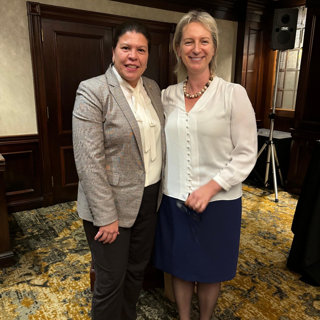 Last night, Marta, Head of International at LCCI, attended a reception held by @dcchamber

The event was attended by newly appointed Deputy Mayor for Planning and Economic Development @GSA_Nina, who gave an inspiring talk about the future development opportunities for the city