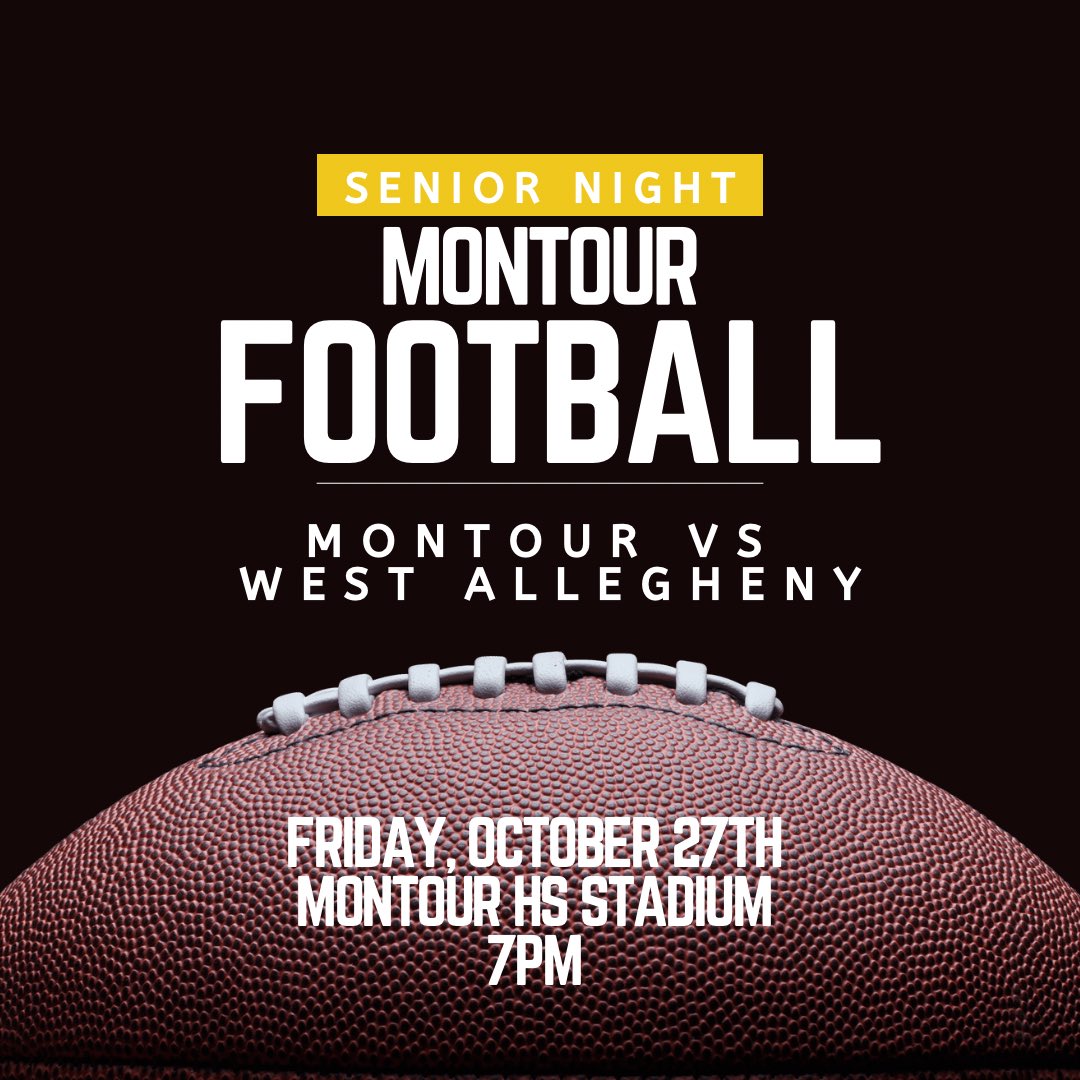 🏈It’s GAME DAY, Spartans! 🏈

Tonight is Senior Night!

We highly encourage you to come early to get a good parking spot and to enjoy the pre-game festivities. 

💪Let’s do this! See ya there!

🏈🖤💛🏈