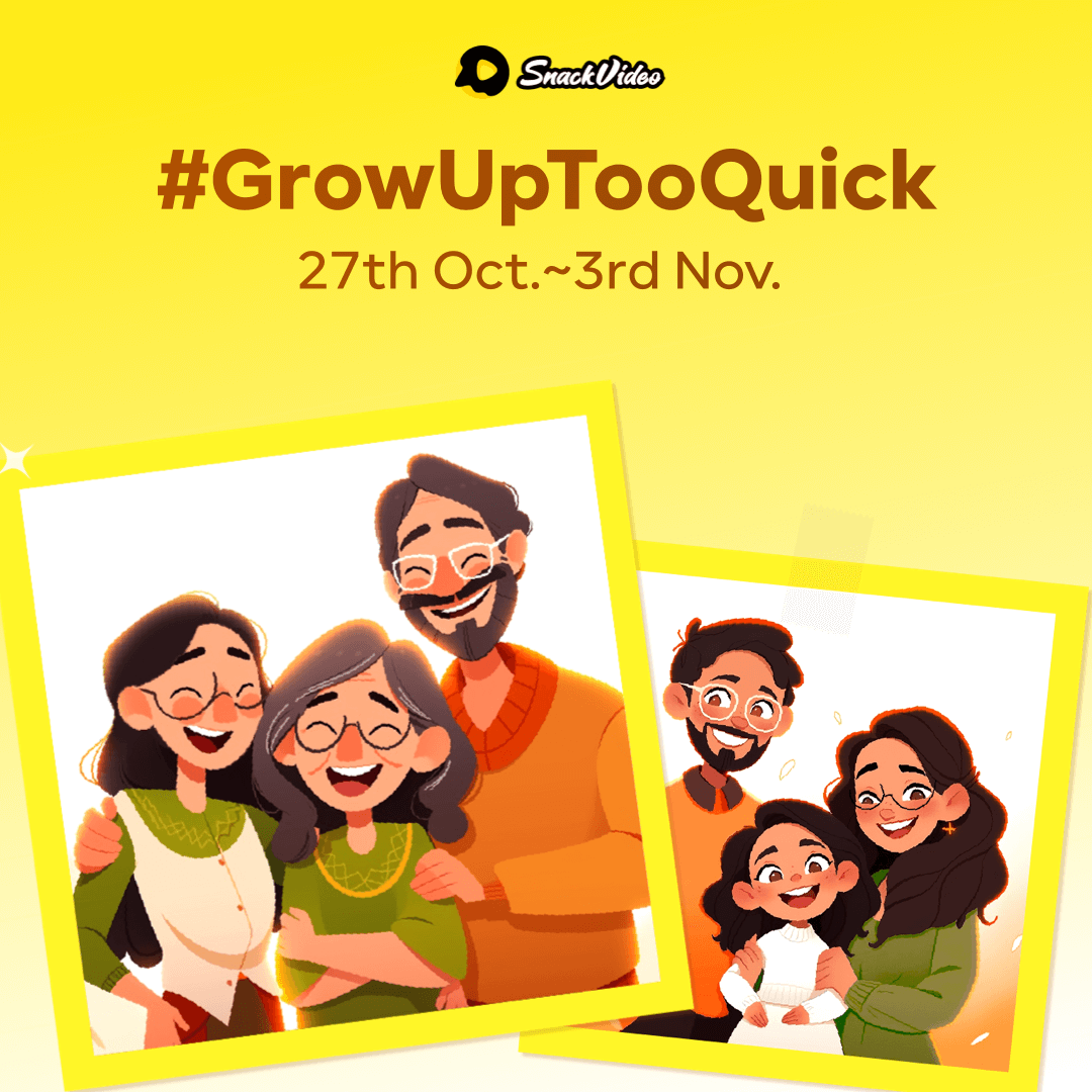 Apni purani yaadon ko taza karain aur #GrowTooQuick ka hissa banain!!!
#SnackVideoPakistan