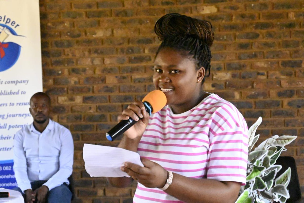 HelpOneHelper2's tweet photo. We are touring farm schools under a theme ‘my background does not determine my future’, to give hope to matriculants ahead of their 2023 final exams. Our first stop is Mohlarekoma Secondary 
School.

#YourEducationYourFuture | #MoreThanAHelper https://t.co/9ecXZZJDwO