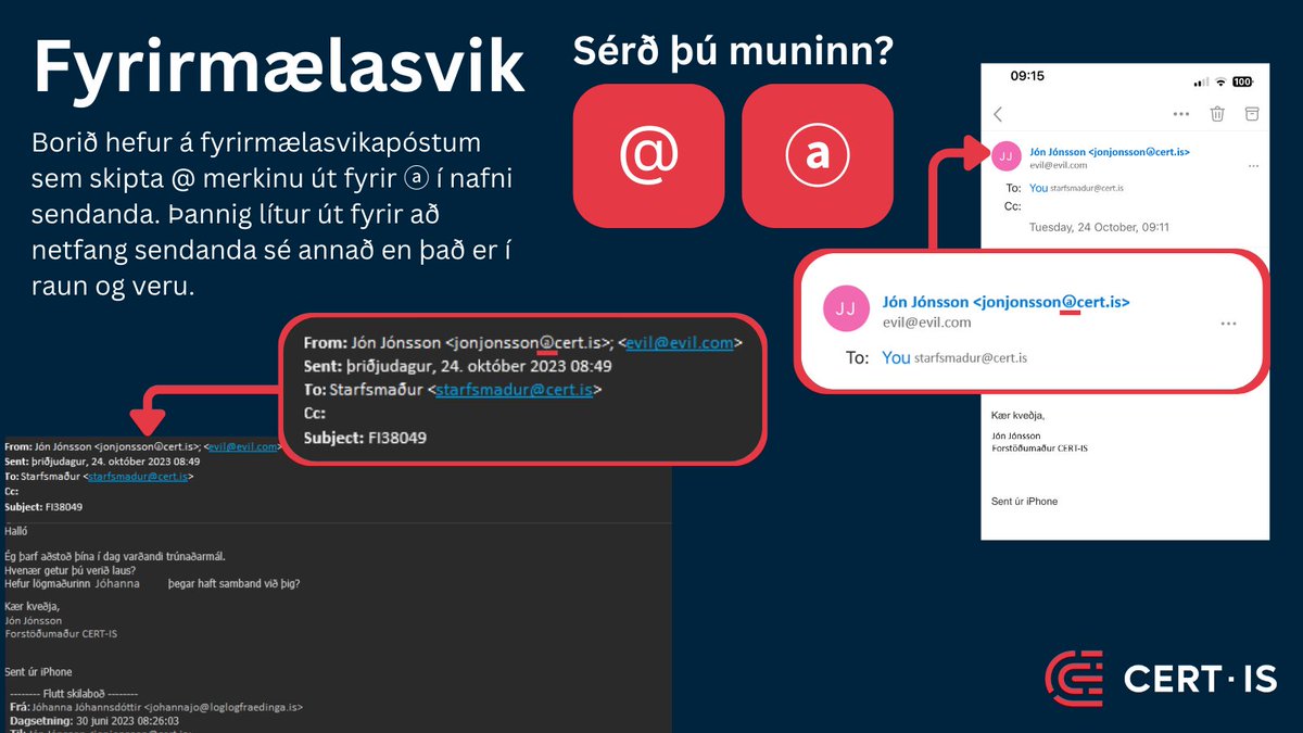 CERT-IS tweet media