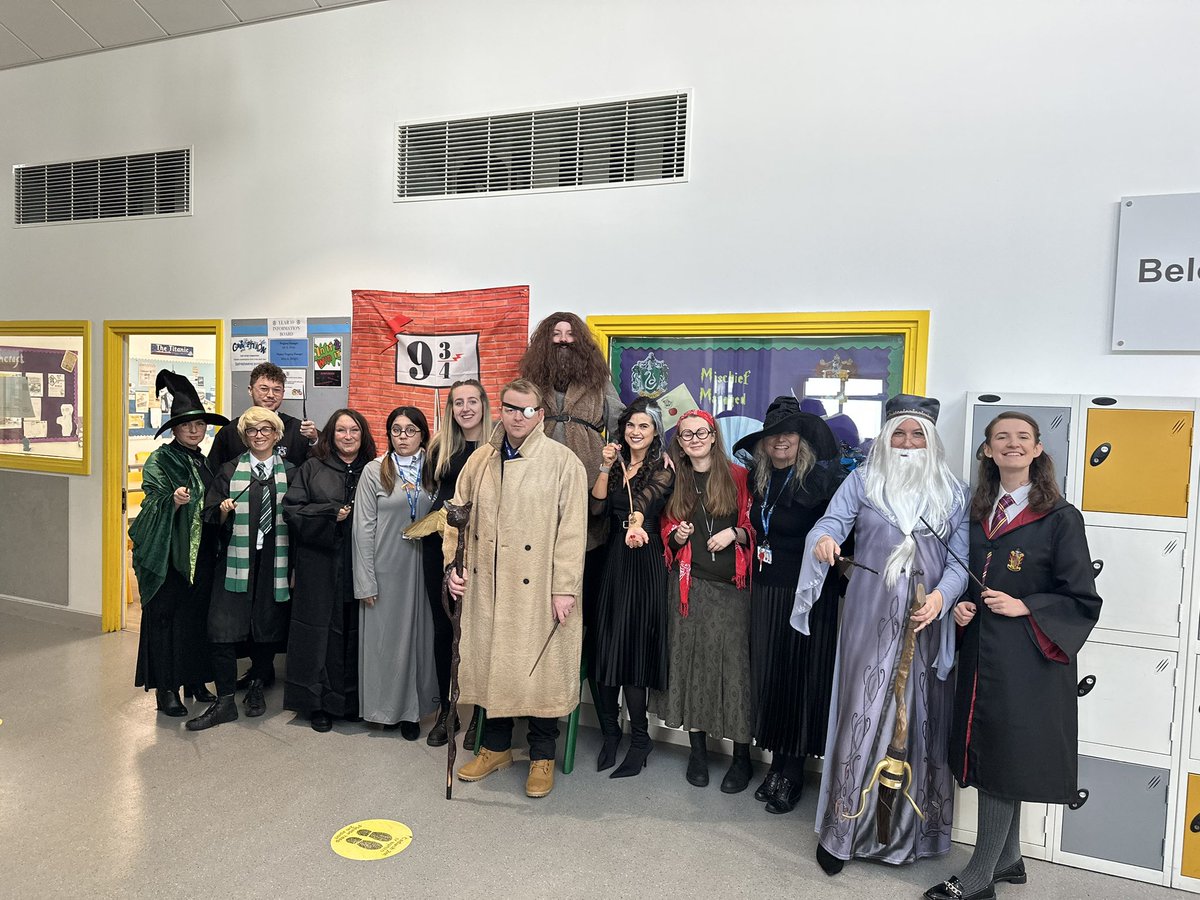 Islwyn High English (@islwynenglish) on Twitter photo The final day of Harry Potter week and the characters have joined us in school! ππΌπ§π»ββοΈβ‘οΈπ§π½π°πͺ <a href="/IslwynHigh/">Islwyn High School</a> @IslwynYear10 <a href="/BloomsburyBooks/">Bloomsbury Books UK</a> <a href="/wizardingworld/">Wizarding World</a> <a href="/MrsMorganIHS/">Mrs Morgan</a>
@MissBowIHS The final day of Harry Potter week and the characters have joined us in school! ππΌπ§π»ββοΈβ‘οΈπ§π½π°πͺ <a href="/IslwynHigh/">Islwyn High School</a> @IslwynYear10 <a href="/BloomsburyBooks/">Bloomsbury Books UK</a> <a href="/wizardingworld/">Wizarding World</a> <a href="/MrsMorganIHS/">Mrs Morgan</a>
@MissBowIHS