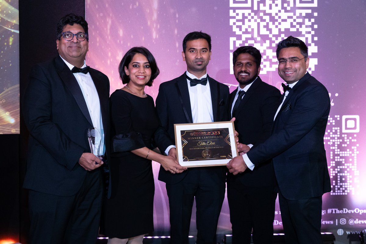 DevOpsAmerica's tweet photo. Reflecting on the incredible highlights of a truly memorable evening at the DevOps Awards 2023!🌟 
Congratulations once again to all the exceptional winners of DevOps excellence. Let's continue pushing boundaries and shaping the future of technology together! 📷#DevOPs https://t.co/ygonVH3URN