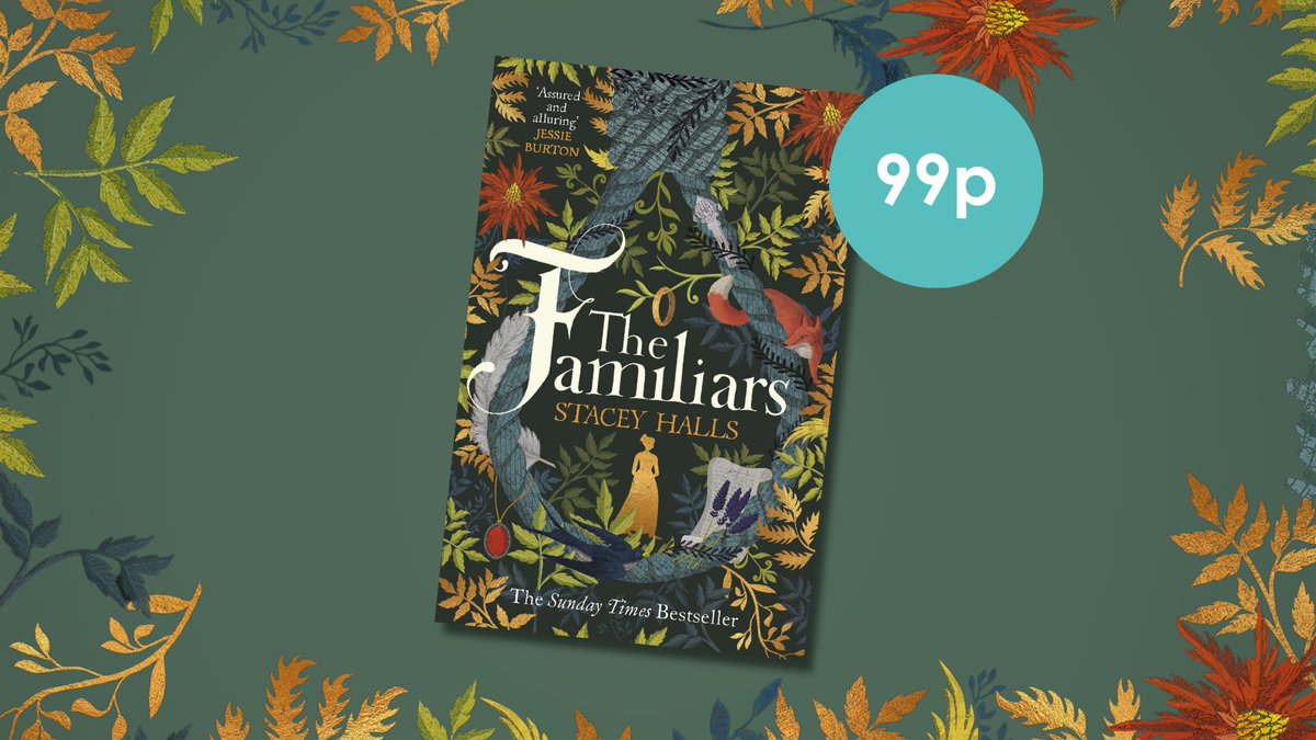 It's official, spooky season is here! 🎃🕸️ Check out @stacey_halls witchy debut #TheFamiliars for less than a toffee apple this month 🍂 loom.ly/Gn2bVpk