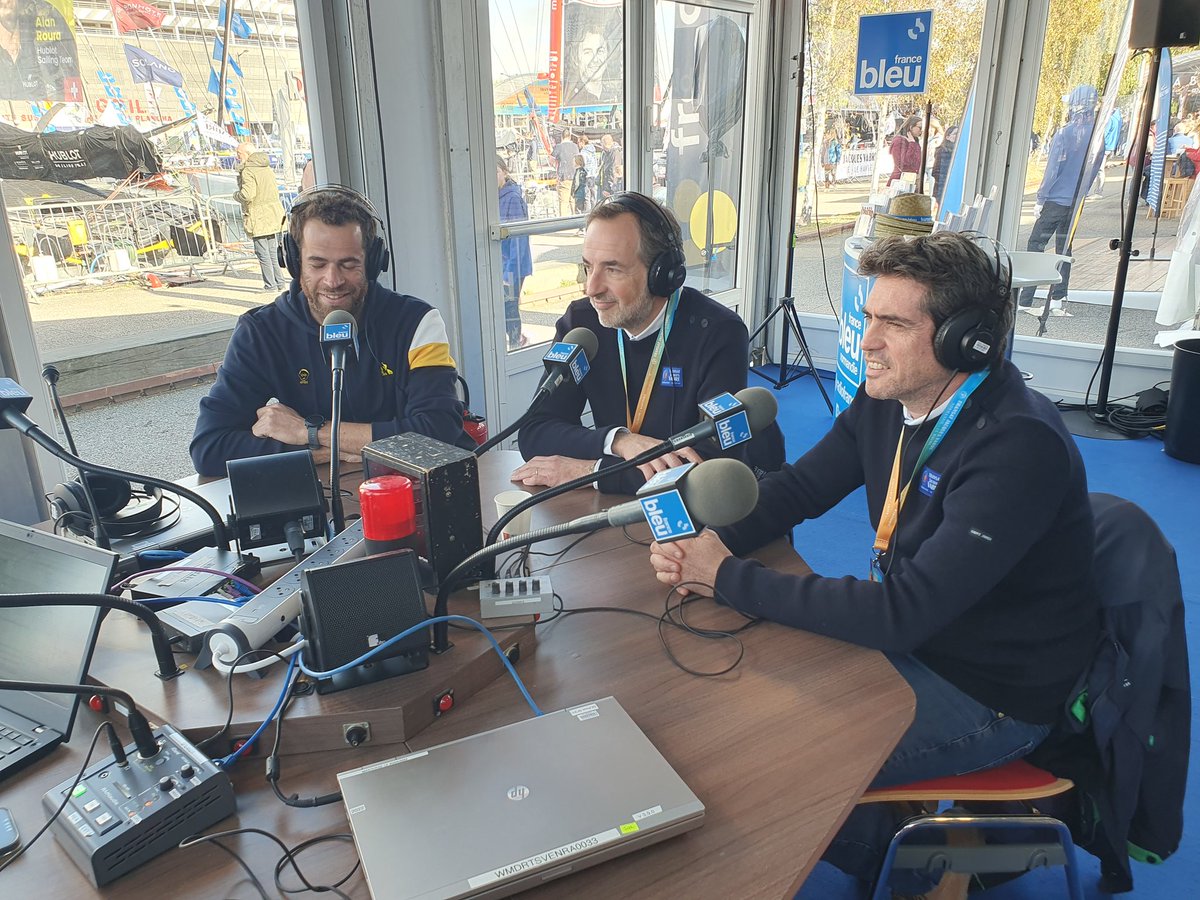 @francebleu @TransatJV @WendyBouchard @clangroth @fbleuhnormandie @LeHavreMetro @lehavreetretat @alainfaucher @Normandie #LaTransatJacquesVabre #RouteDuCafé 🌞