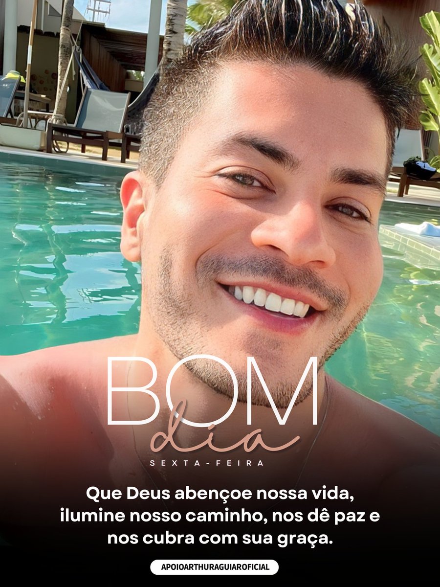 • Bom dia Sexta ✨

Que a sexta chegue para nos surpreender com muita positividade, alegrias e bênçãos. 

O fim de semana está próximo, batendo na porta e é tempo de se motivar para que possamos concluir bem a semana, sem perder a esperança de que coisas boas podem acontecer! 🤍
